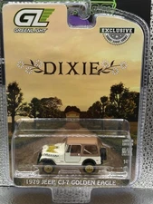 Greenlight "Dixie" 1979 Jeep CJ-7 Golden Eagle 1:64 Scale Diecast - 30175