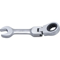 BGS Ratschenring-MaulschlüSsel Kurz Abwinkelbar SW 12 Mm - 6912