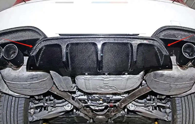 BMW 6er F12 F13 M6 F06 Kurzer Heckdiffusor in Echtcarbon - Bild 2 von 4