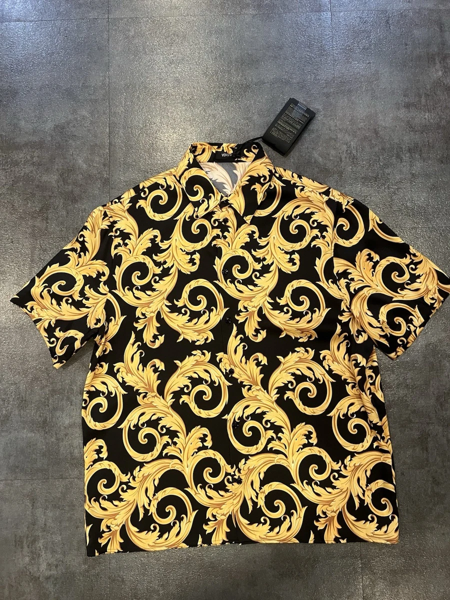Versace Black Dress Shirts for Men for sale | eBay Versace Black Dress Shirts for Men for sale | eBay