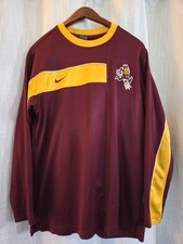 VTG 90s Nike Team Arizona State Sun Devils Sparky Crewneck Swoosh Pullover Sz S