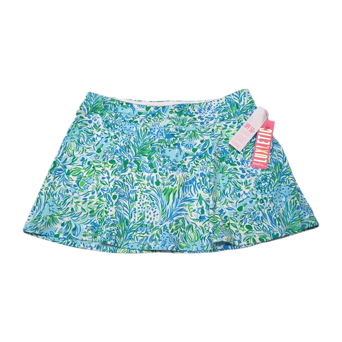 Skort Lilly Pulitzer Aila UPF 50+ Taille S - Bleu Floral - Neuf Avec étiquettes