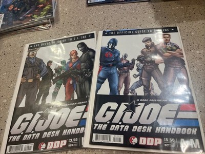G.I. Joe Data Desk Handbook A-M + N-Z DDP 2007