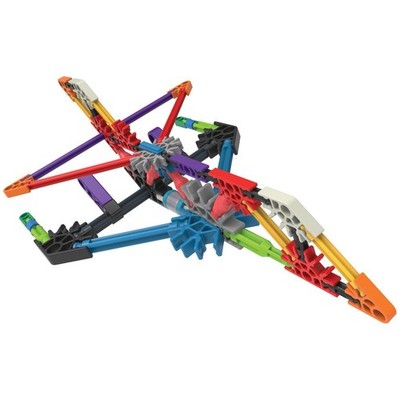 K'Nex Fantasy JumboJet Building Kit, , 17022, 57 Pieces, Colorful Construction Spi...