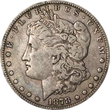 1921-S Morgan Silver Dollar - VAM 1B5 - Thornhead