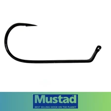 Mustad 32798 NP BN 2/0 - 5/0 Black Nickel 60° Bend Needle Point 100 Pack New