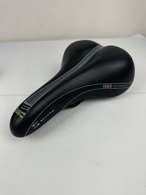 #ad Serfas Gel Bike Saddle HSS Hybrid Suspension Anatomic Pressure Relief Black $24.99
