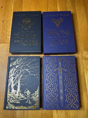 Collector's Edition Throne of Glass & A Court of Thorns and Roses Sarah J Maas