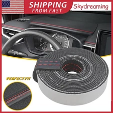 200cm PULeather Car Dashboard Decor Line Strip Sticker Moulding Trim Accessories