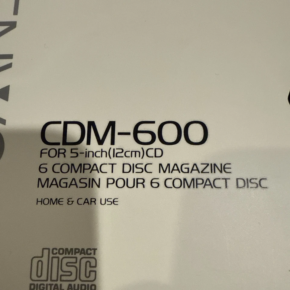 Kenwood-CDM-600-CD Changer Magazine - Image 2 of 4