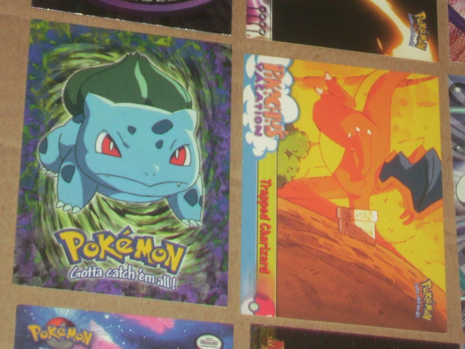 13 Topps 1999 Pokémon trading cards 3 holograph, base set, commons - Image 4 of 4