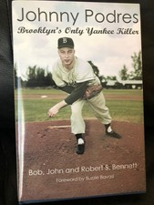 Brooklyn Dodgers Greats Johnny Podres & Ralph Branca Autographed Memorabilia