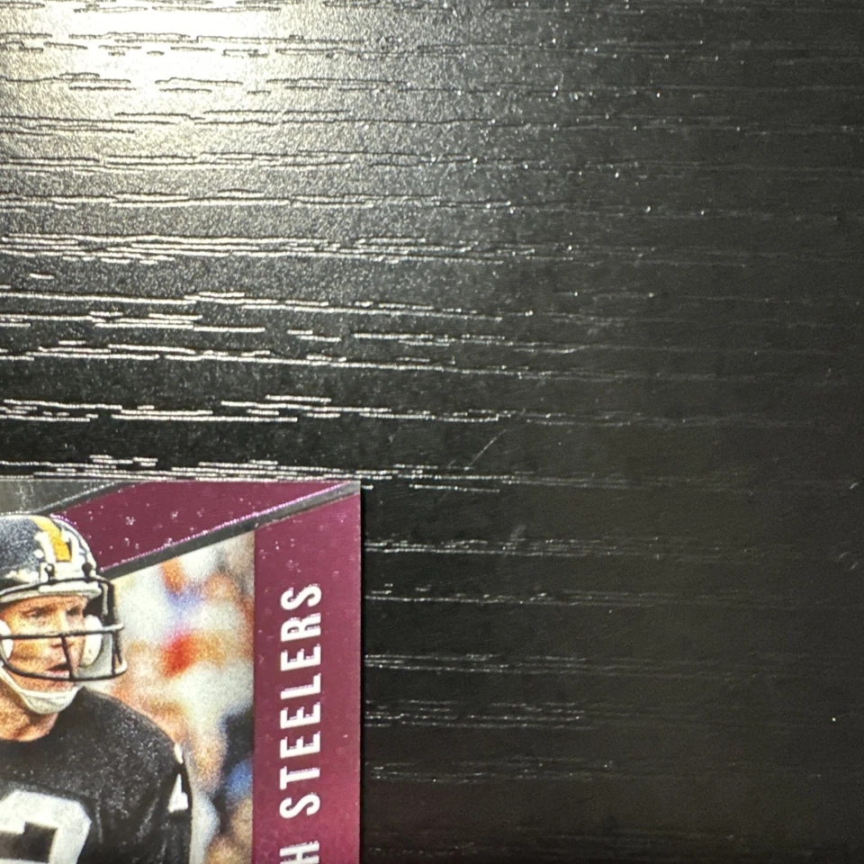 2016 Donruss Elite Etched in Time Purple /49 Terry Bradshaw #ET-TE HOF - Image 3 of 4