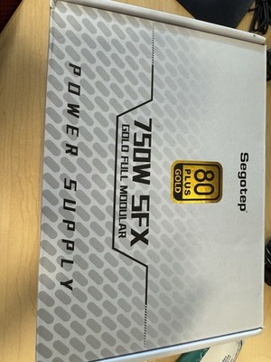 Box for Segotep 80 Plus Gold 750W SFX Full Modular PC Power Supply (No PSU)