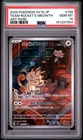 2025 POKEMON JAPANESE SV10-GLORY OF TEAM ROCKET #109 TEAM ROCKET'S MEOWTH PSA 10