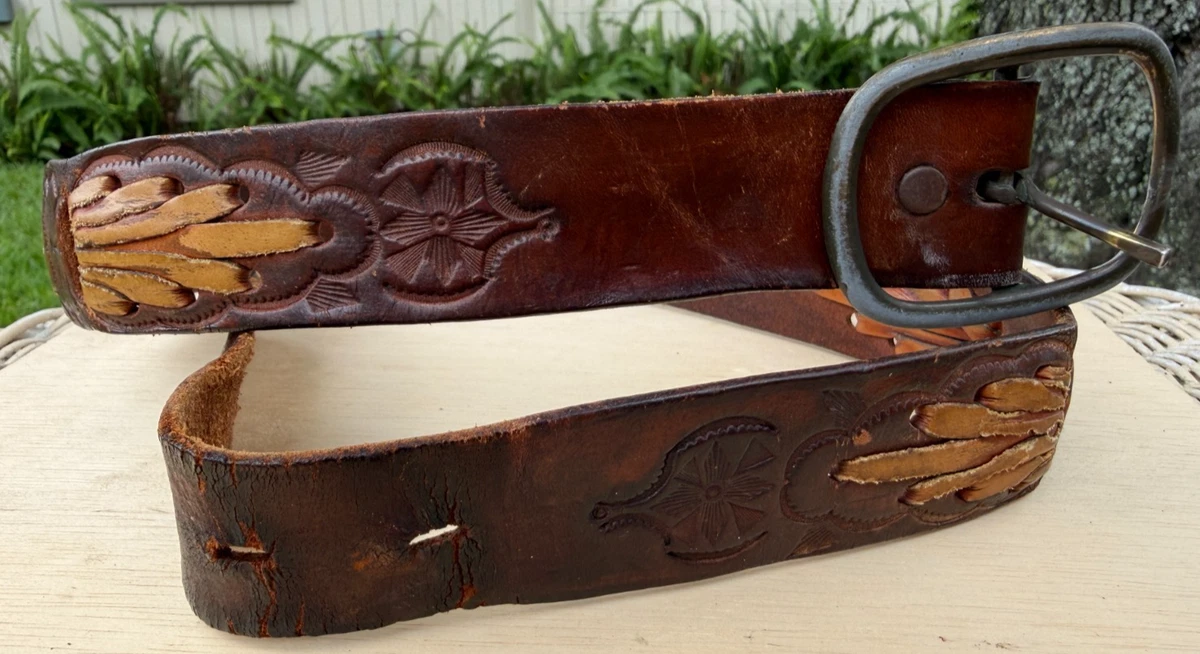 Leather Casual 1960s Vintage Belts for sale | eBay display picture 1