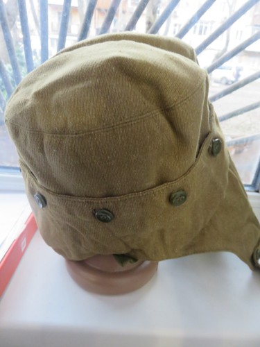 vintage RUSSIAN Original Army Cap chemical protection OKZK Chernobyl Size 56 new - Picture 4 of 11