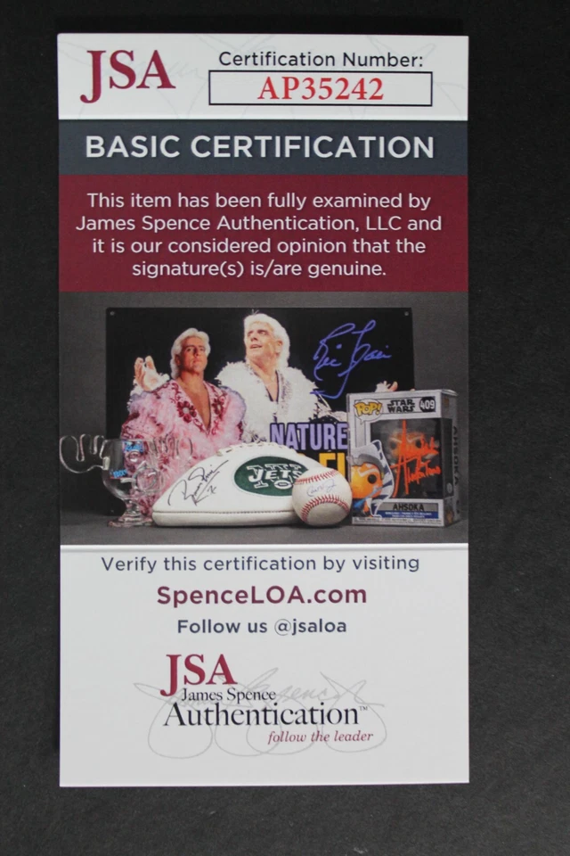 Hank Aaron (d.2021) Atlanta Braves HOF 8x10 Autograph Signed Photo JSA COA - Image 2 of 4