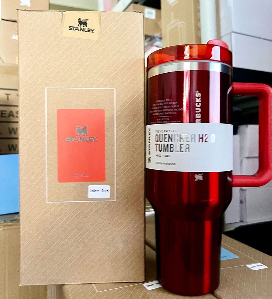 Starbucks X Stanley Red Tumbler 40oz Christmas Holiday 2024 Limited