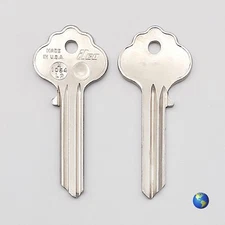 X1054LR Key Blanks for Various Government Padlocks (2 Keys)