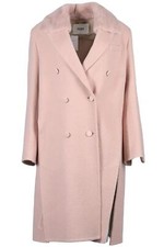 Fendi Mink Fur And Camel Hair Coat It 44 Uk 12