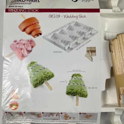 New Silikomart "Gelog Wedding Stick" 2Pcs Sealed - Picture 4 of 6
