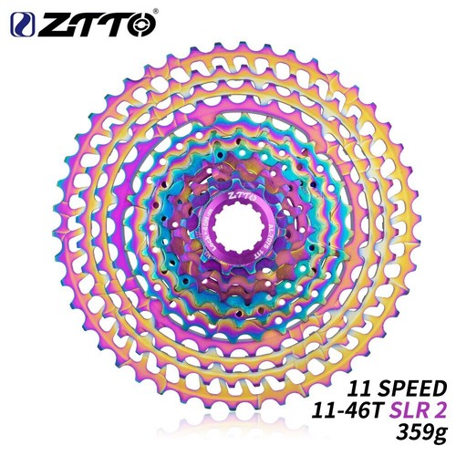 11 Speed 11-46T Rainbow Mountain Bike Cassette mtb Bicycle Freewheels Ultralight - Picture 3 of 9