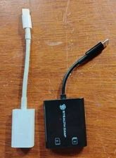 APPLE MODEL A1440 LIGHTNING TO USB CAMERA ADAPTER/ Stealth Cam Tf/SD          AA