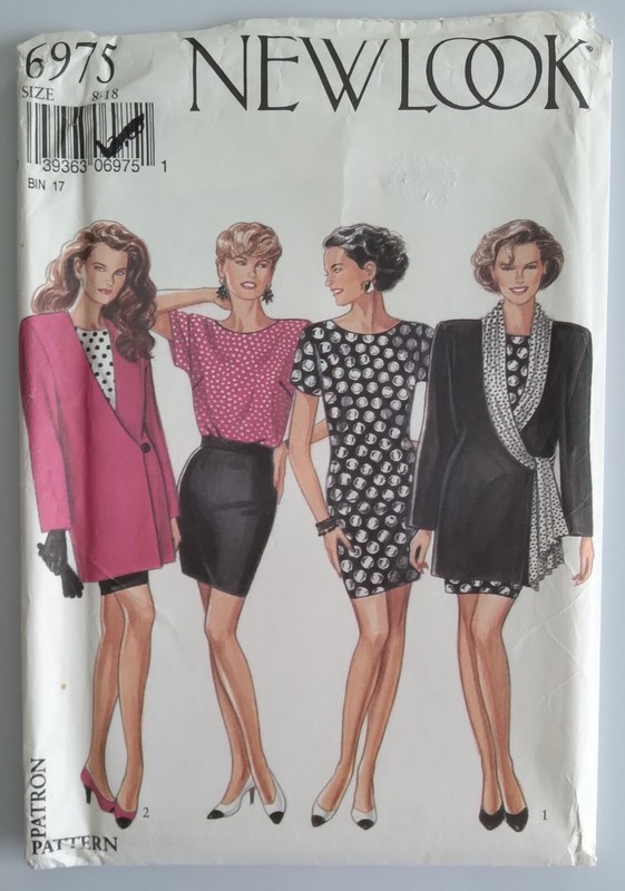 SIMPLICITY #6975 MISSES SIZES 8-18 DRESS JACKET TOP & SKIRT PATTERN UNCUT