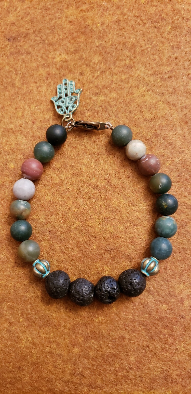 Aromatherapy Essential Oil Diffuser Bracelet for Relaxation & Wellness-image