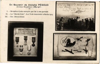 CPA En souvenir de Adolphe PEGOUD (210361)