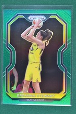 BREANNA STEWART 2021 Panini Prizm WNBA GREEN Seattle Storm #85