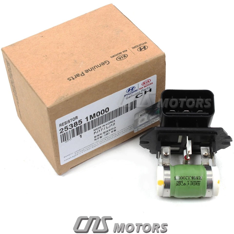 GENUINE Cooling Fan Resistor for 09-13 Kia Borrego Forte Forte5 253851M000⭐⭐⭐⭐⭐ Foto 2 de 4