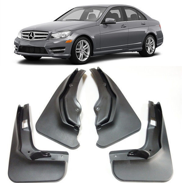 OEM Mud Flaps Splash Guards For 20112014 Mercedes Benz C Sport Sedan