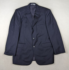 STAFFORD EXECUTIVE - MEN'S BLUE PINSTRIPE BLAZER JACKET SPORT COAT - SIZE 40R