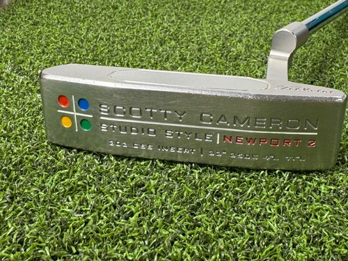 SCOTTY CAMERON STUDIO STYLE NEWPORT 2 PUTTER GSS INSERT 350g 33" GOOD CONDITION