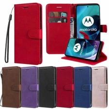  Leather Wallet Flip Phone Case For Motorola Moto Edge 20 Pro E20 E30 G51 G71 5G