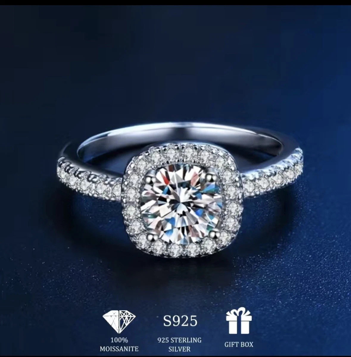 Female moissanite outlet