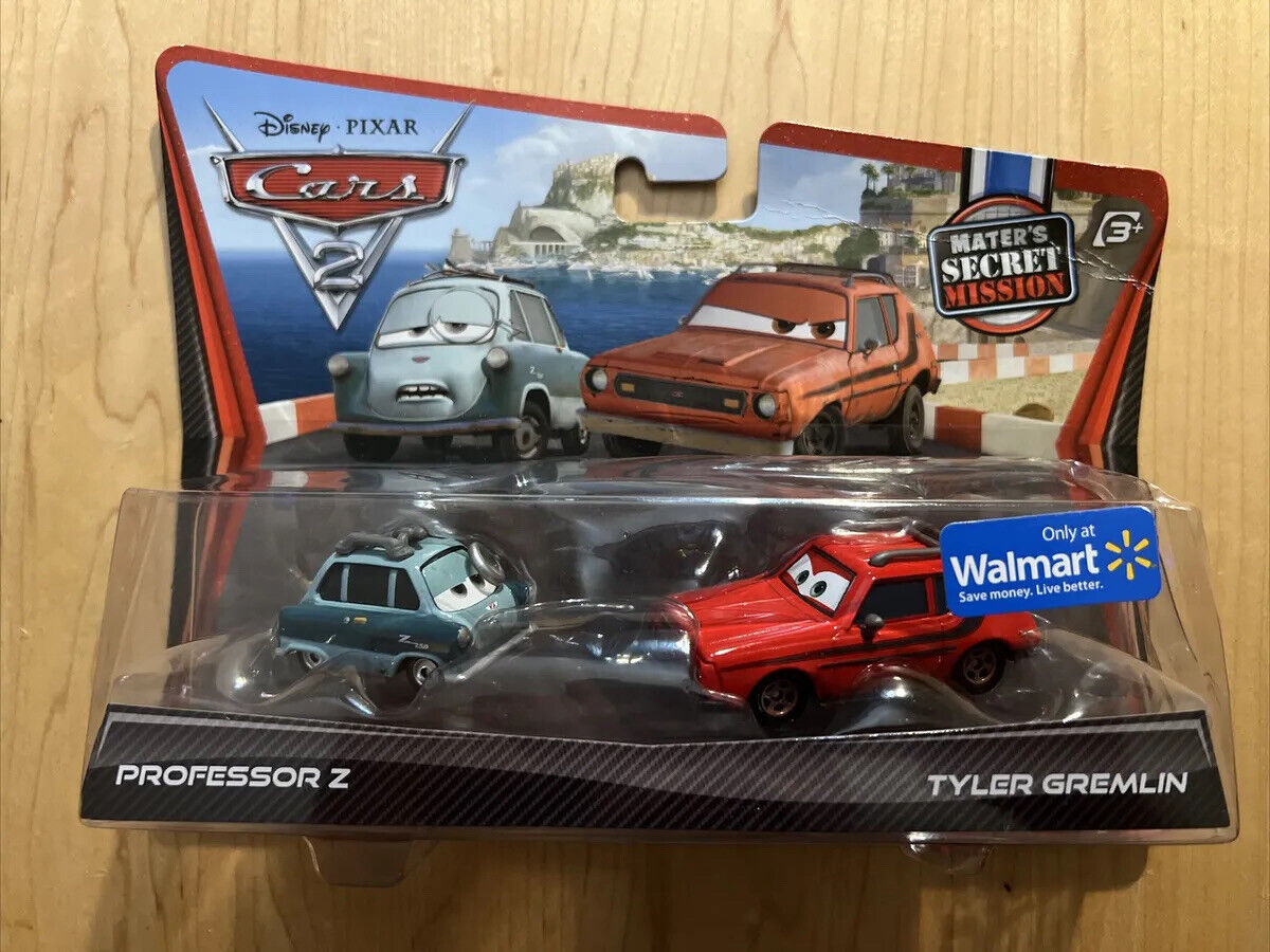 DISNEY PIXAR CARS PROFESSOR Z TYLER GREMLIN 2 PACK | eBay DISNEY PIXAR CARS PROFESSOR Z TYLER GREMLIN 2 PACK | eBay