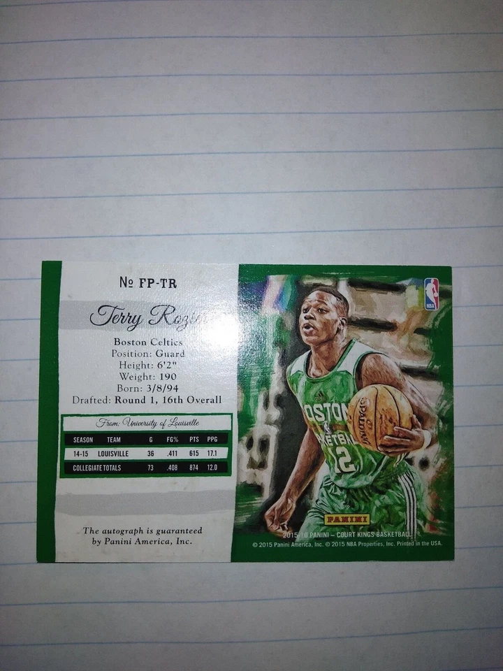 Terry Rozier Fresh Paint auto rc - Image 2 of 3
