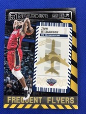 2021-22 #1 Zion Williamson Panini Hoops Basketball Frequent Flyers