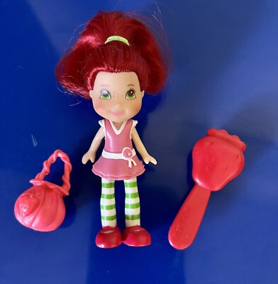 Strawberry Shortcake Mini Doll 3” Accessories Lot Hasbro
