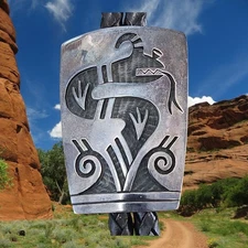 VTG RARE LAWRENCE SAUFKIE HOPI UNUSED MINT BOLO TIE