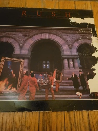 Rush Moving Pictures Vintage 12" Vinyl LP 1981 Mercury Record SRM-1-4013 EX