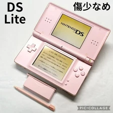 Nintendo DS Lite USG-001 Console Pink With Touch Pen Tested Used 2006 Japan