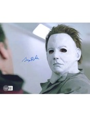 George P. Wilbur signed 8x10 Photo Halloween 6 The Curse of Michael Myers