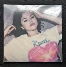 Selena Gomez Rare Deluxe Exclusive 2xLP White w/ Pink Splatter Vinyl 
