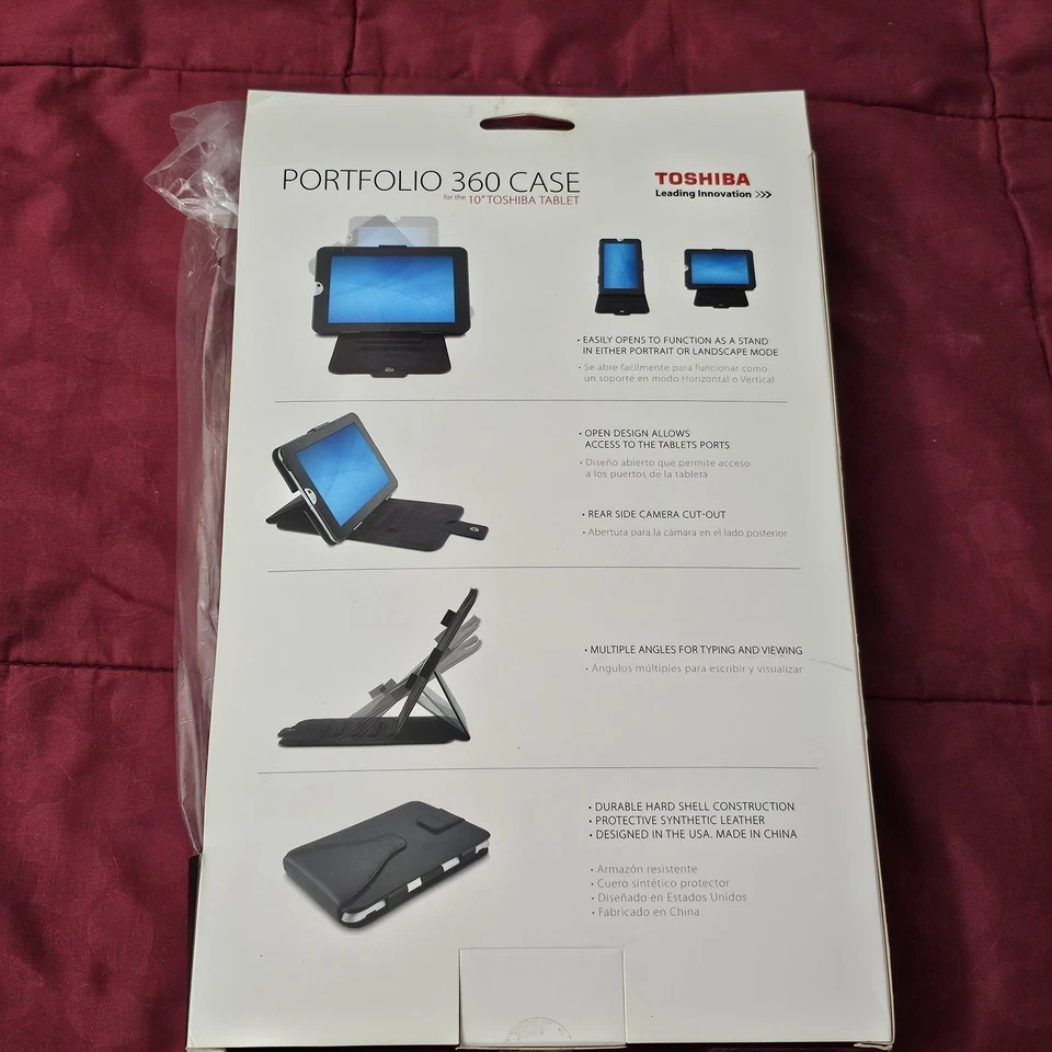 Toshiba Thrive Portfolio 360 Case PA1495U-1TWC - Image 2 of 4