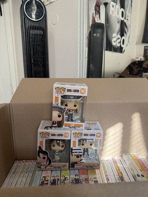 Funko Pop! Animation Soul Eater Vinyl Lot of 3 Boxed Liz Tsubaki Death