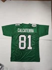 Philadelphia Eagles Grant Calcaterra Signed Non-NFL Issued L Jersey Beckett COA